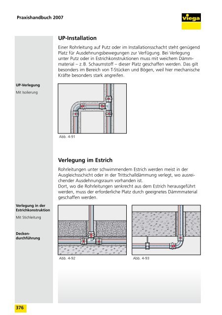 Stahlrohr-Installationssystem - Viega