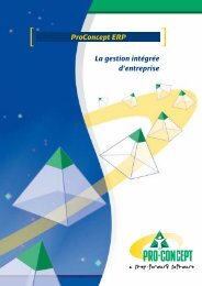 Pro-Concept SA - Logiciels de gestion communales