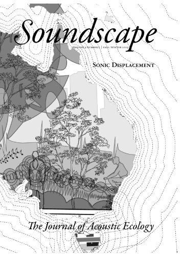 The Journal of Acoustic Ecology - World Forum for Acoustic Ecology