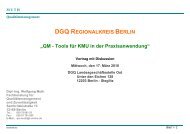 DGQ REGIONALKREIS BERLIN