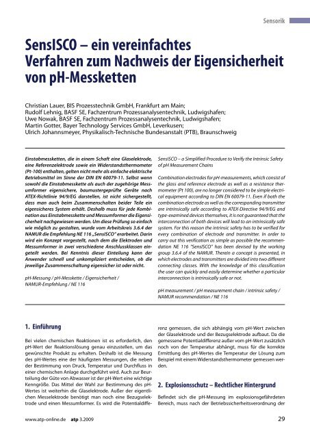 Nachrüstung von Frequenzumrichtern - Namur