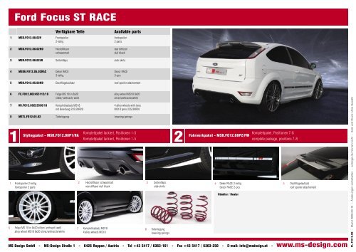 Ford Focus Race - MS-Design