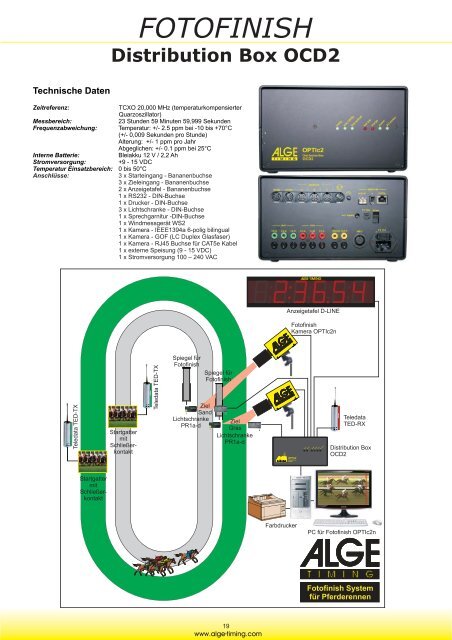 Radsport - Alge-Timing