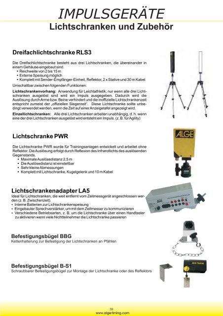 Radsport - Alge-Timing