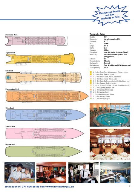 MS AMADEA MS ARTANIA - Baumann Cruises