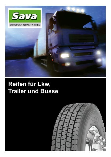 Lieferprogramm Lkw-Reifen PDF, 2 MB - Sava tires