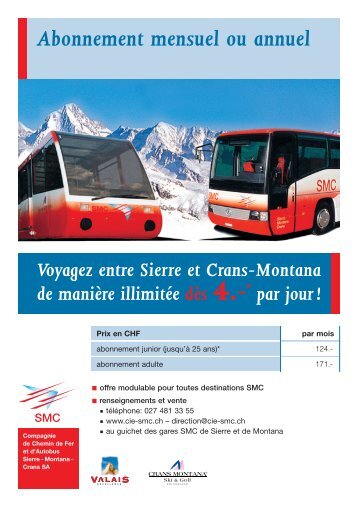 Sierre - Montana - Crans - SMC