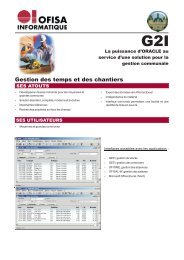 G2I Gestion des temps et des chantiers - Logiciels de gestion ...