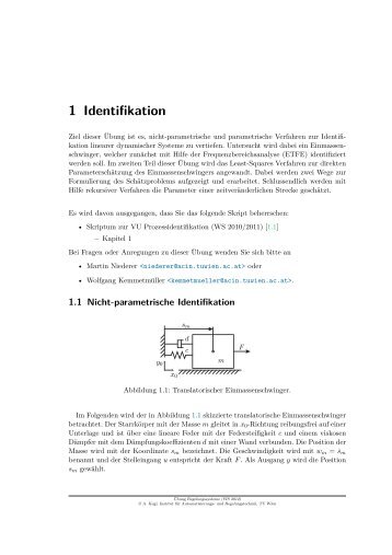 Übung 1 (17.10.2012) - ACIN