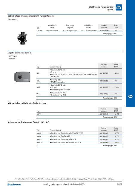 Kapitel 6 Mess- und Regeltechnik - Buderus