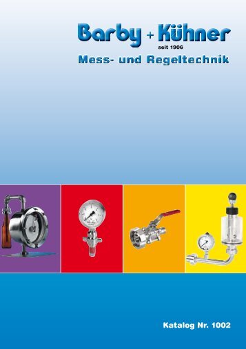 Mess- und Regeltechnik - Barby + Kühner GmbH