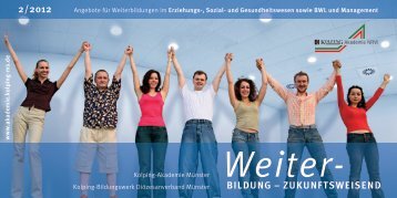 Programm der Kolping-Akademie.