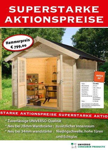 superstarke aktionspreise superstarke aktion- - beim HOLZ ...