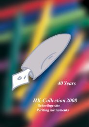 HK-Collection 2008/09 as PDF File - Hauff Konstanz - Schreibgeräte ...