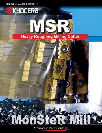 MSR Heavy Roughing Milling Cutter - Innovative Tool Sales