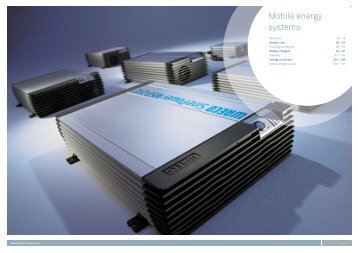 Mobile energy systems - Petemar