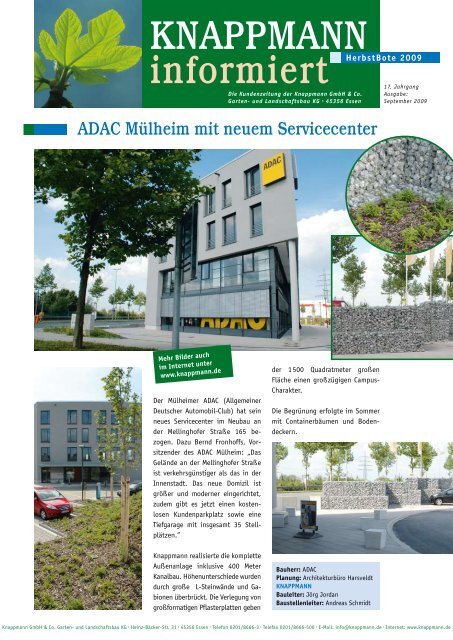 ADAC Mülheim mit neuem Servicecenter - Knappmann GmbH & Co ...