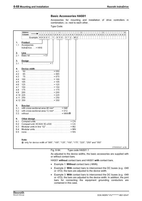 Rexroth IndraDrive C Drive Controllers HCS02.1 ... - Bosch Rexroth