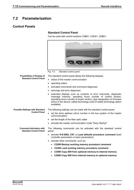 Rexroth IndraDrive C Drive Controllers HCS02.1 ... - Bosch Rexroth