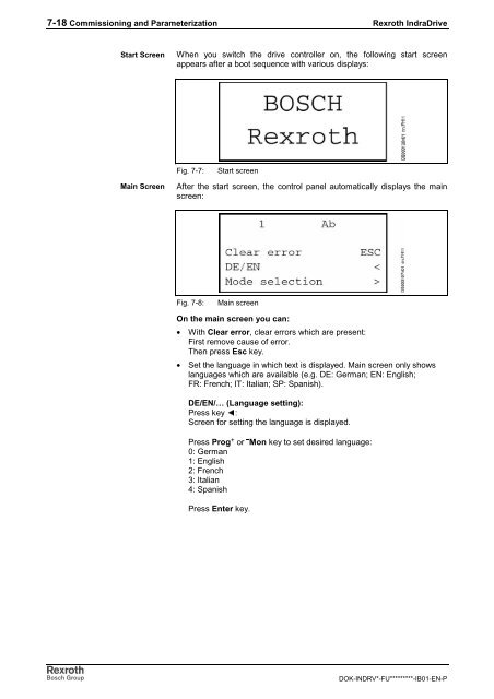 Rexroth IndraDrive C Drive Controllers HCS02.1 ... - Bosch Rexroth