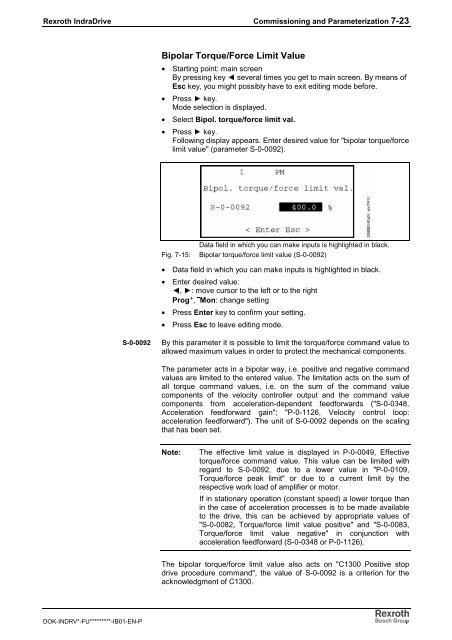 Rexroth IndraDrive C Drive Controllers HCS02.1 ... - Bosch Rexroth