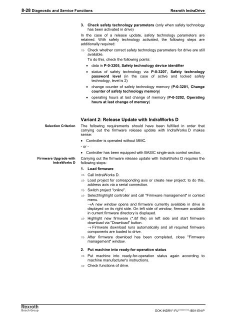 Rexroth IndraDrive C Drive Controllers HCS02.1 ... - Bosch Rexroth