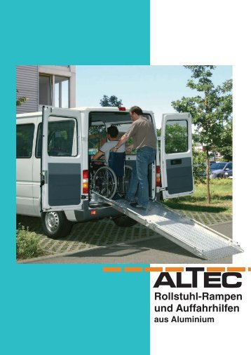 Rollstuhl-Rampen und Auffahrhilfen - Altec GmbH