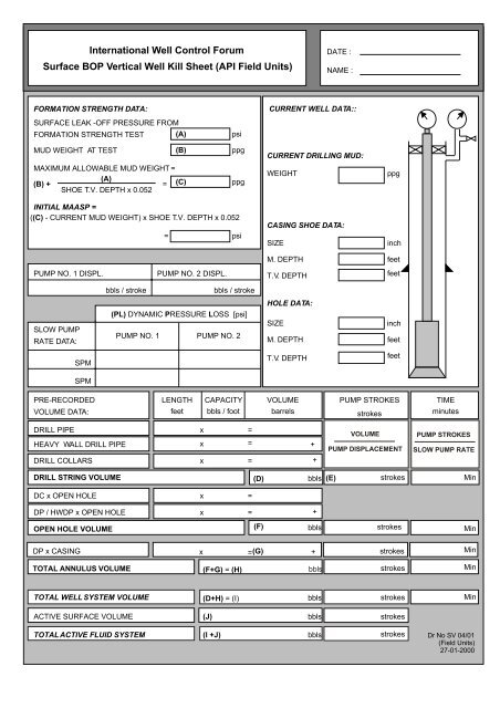 What Is A Kill Sheet