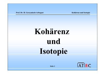 kohaerenz und isotopie - Translation Concepts