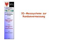 Phasogrammetrie - Lehrstuhl Grafische Systeme