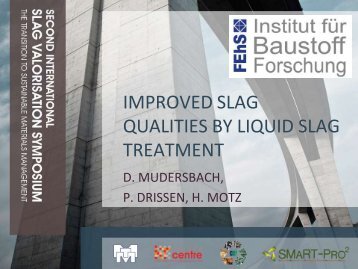 Presentation - Third International Slag Valorisation Symposium