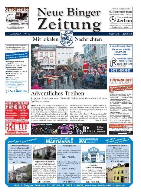 Kw49 5 50 Mb Neue Binger Zeitung