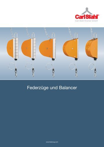 Federzüge und Balancer