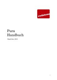 Pura Handbuch - Redstone