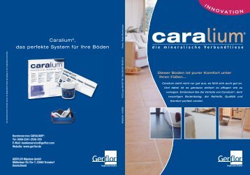 Caralium Fliesen Katalog - Decke-wand-boden.de...