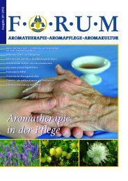 Aromatherapie in der Pflege Aromatherapie in der Pflege - Forum ...