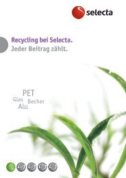 Recycling Broschüre - Selecta