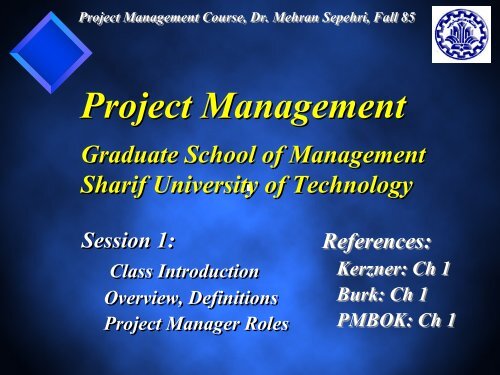 In Search Of Excellence In Project Management – GSME