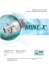 PDF Katalog: Informationen MINE-X Katalysator