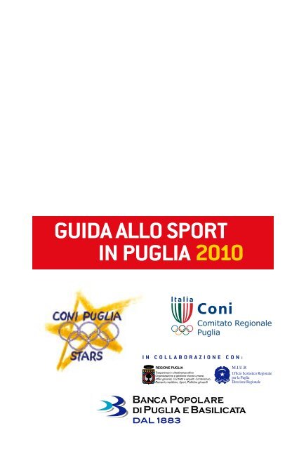 portale dello sport pugliese e strumento di promozione - Coni Puglia
