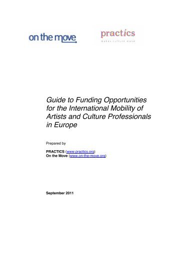 Guide to Funding Opportunities for the International Mobility - VTi