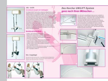 G. UNILIFT Prospekt - Horcher GmbH - Reha Systeme