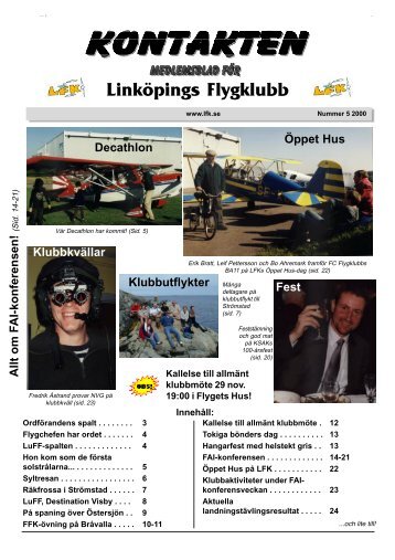 5 2000 - Linköpings flygklubb