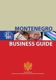 BUSINESS GUIDE MONTENEGRO