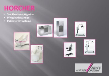 Präsentation Wannen - Horcher GmbH - Reha Systeme