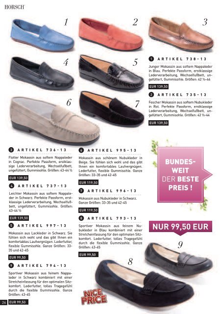 katalog als pdf downloaden - Schuhhaus Georg Horsch GmbH