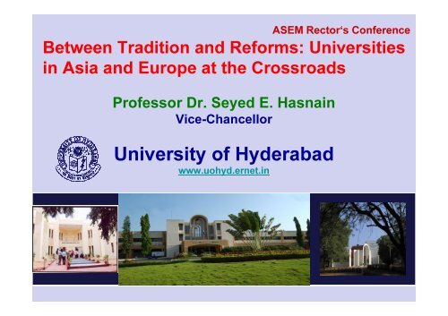 Professor Seyed E. Hasnain