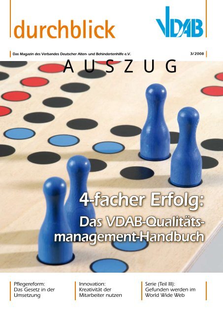 4-facher erfolg: - VDAB-QM-Handbuch