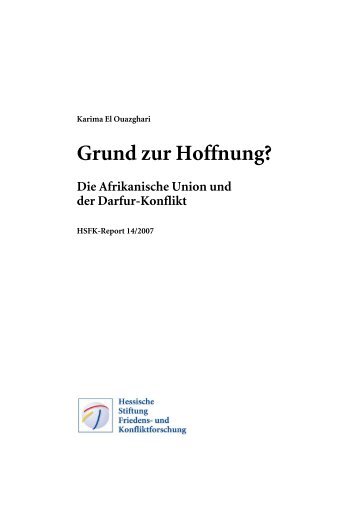 Grund zur Hoffnung? - HSFK