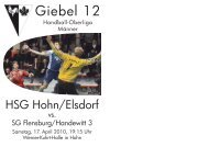 Giebel 12 - HSG Hohn / Elsdorf